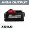 Milwaukee M18 REDLITHIUM High Output XC8.0 Battery 